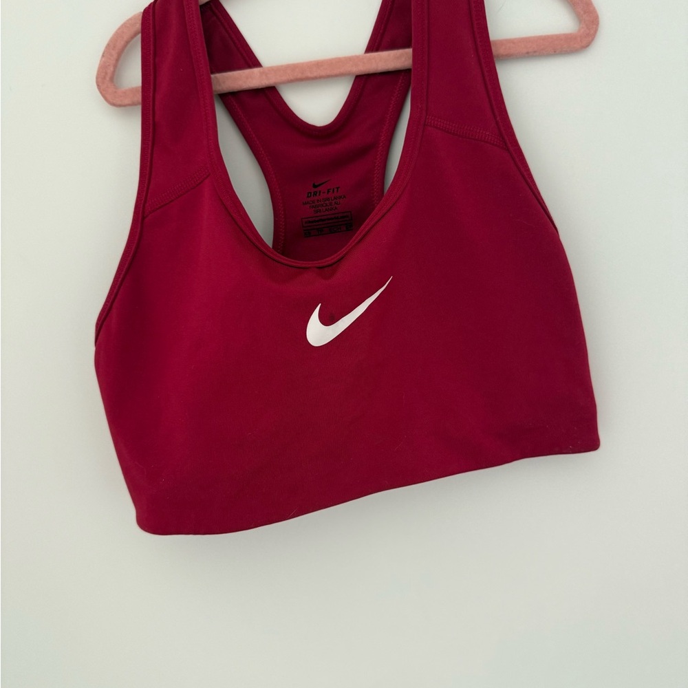 Nike Women's Fuchsia Sports Bra - Picture 2 of 3